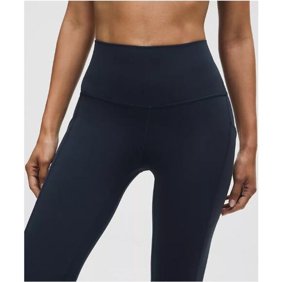 Lululemon True Navy Align™ High-Rise Pant with Pockets 25" Size 12 - Picture 9 of 10